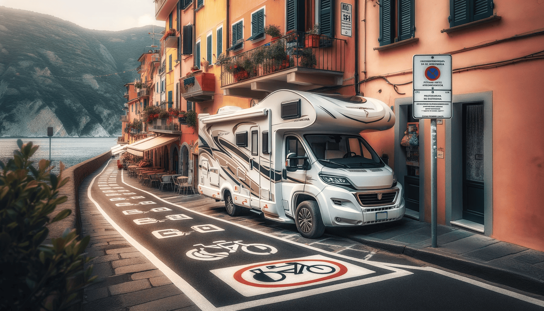 Divieto di sosta per camper