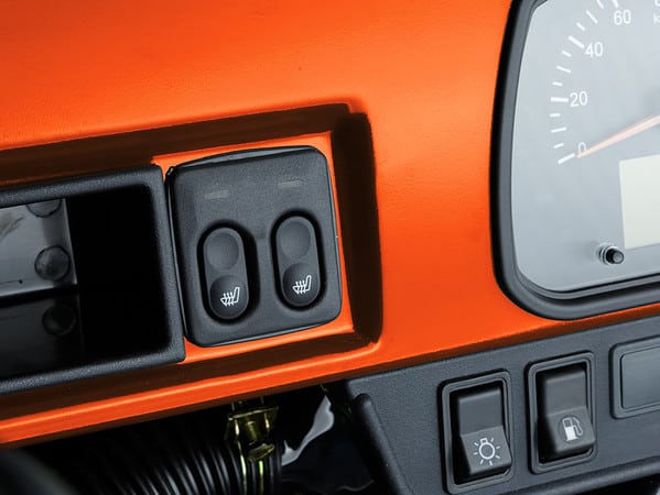 Sedili anteriori riscaldati