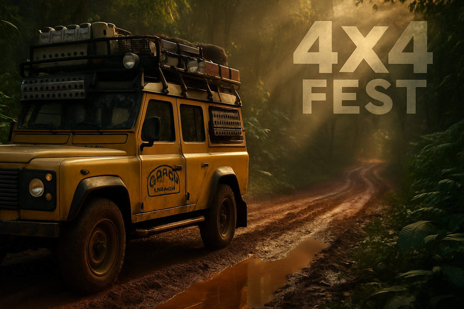 4x4 FEST Carrara - Copertina Camel Trophy